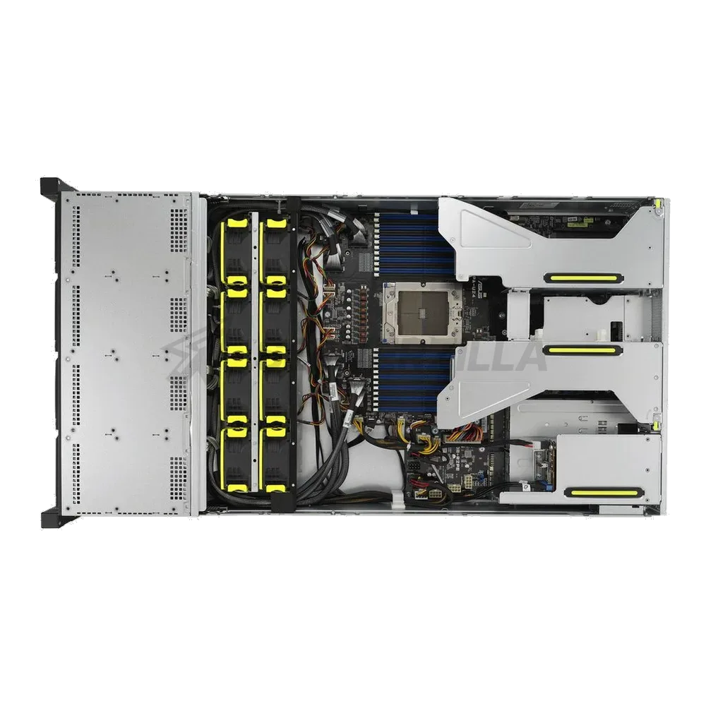 Сервер Crusader Squire 2155R (Rack 2U, Epyc 9335 (32C/64T, 3.0 GHz, 128 MB), 12x32GB DDR5 DIMM ECC reg., 10x6TB HDD SATA 7.2K, 2x480GB SSD SATA, 9560-16i + CVM, 2x1Gb/s RJ-45, 2x1600W, No OS) — фото 5