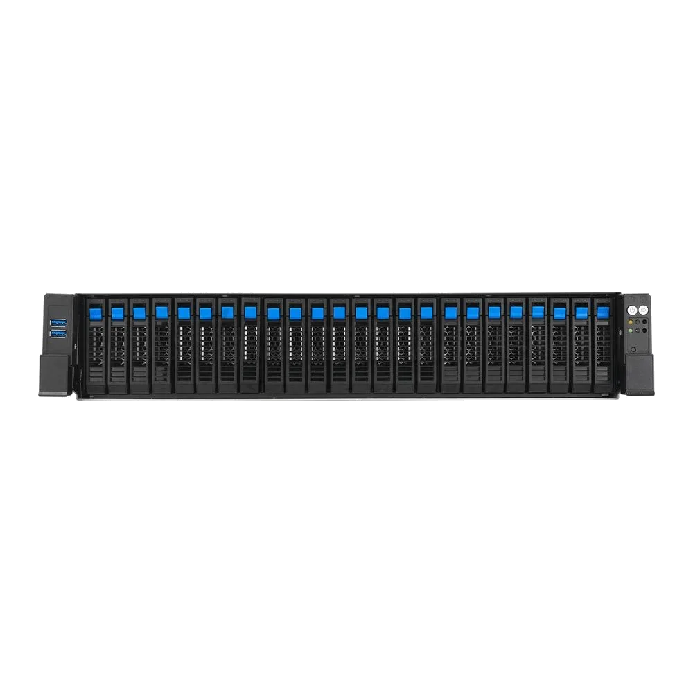 Сервер Crusader Squire 2260R (Rack 2U, 2xXeon 6515P (16.0C/32T, 2.3 GHz, 72 MB), 4x64GB DDR5 DIMM ECC reg., 4x1.92TB U.2 NVMe, 2x2700W, No OS, WB3) — фото 4