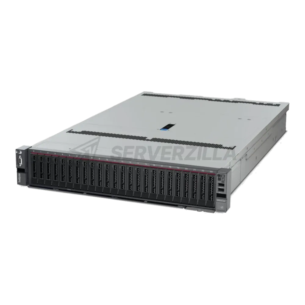 Платформа системного блока с ЦПУ Lenovo 7Z73TA8100 SR650 V2 Xeon Silver 4314 (16C 2.4GHz 24MB Cache/135W), 32GB  (1x32GB, 3200MHz 2Rx4 RDIMM), 8 SAS/SATA, 9350-8i, 1x750W Platinum, 5 Standard Fans, XCC Enterprise, Toolless V2 Rails — фото 2