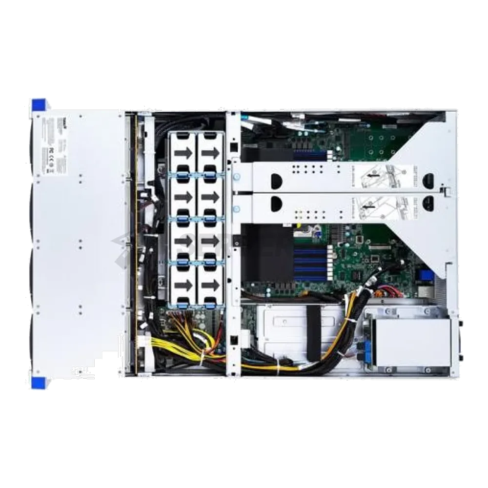 Платформа системного блока Tyan B8026T70EV10E4HR 2U AMD EPYC 12 3.5" +2 2.5"Hot-Swap bays 1+1 770W RPSU, 80+Platinum SATA + 4NVMe + 2 x 2.5" OS boot 7mmslots in rear — фото 4