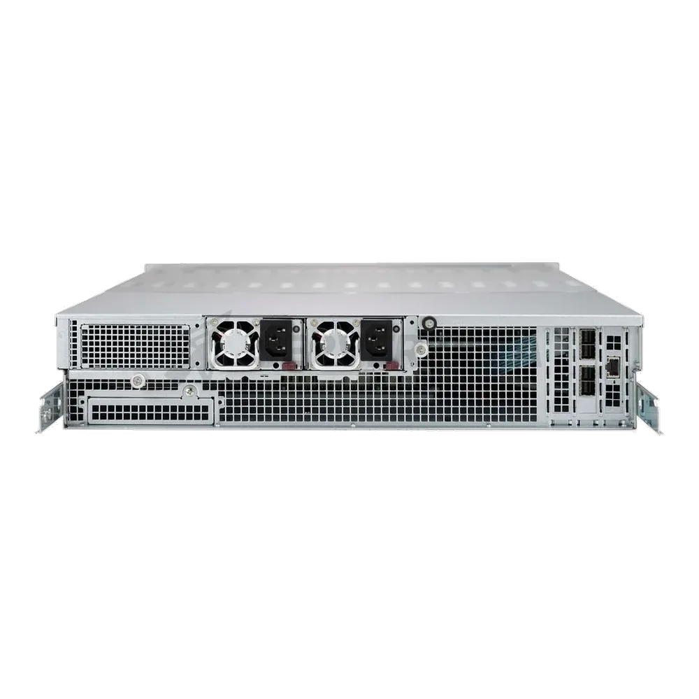 Корпус SuperMicro серверный CSE-826SE1C-R1K02JBOD – 2U, 24x (12 front + 12 middle) 3.5» SAS/SATA» дисковых отсеков — фото 2