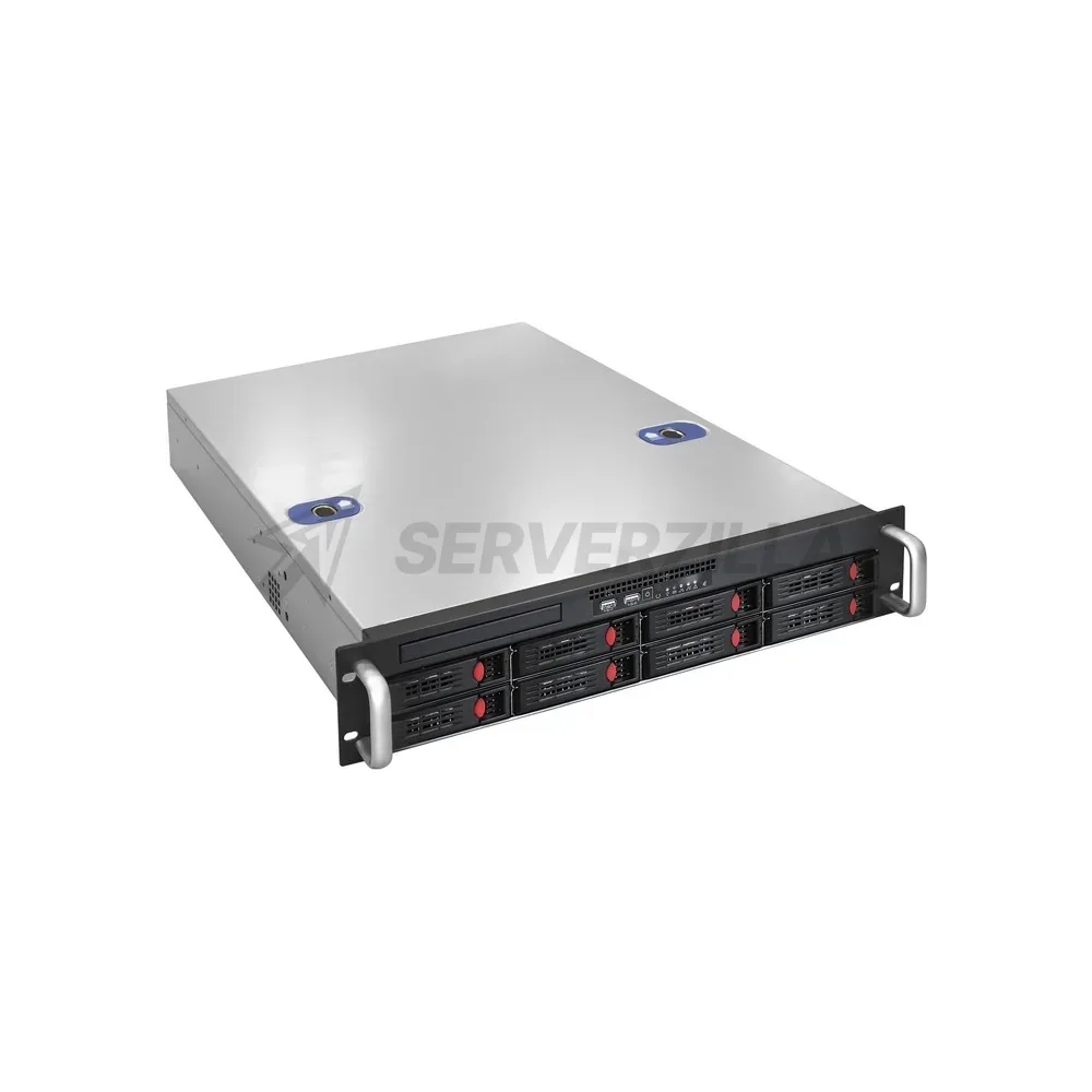Серверный корпус ExeGate Pro 2U550-HS08 с БП 2 × 800 Вт