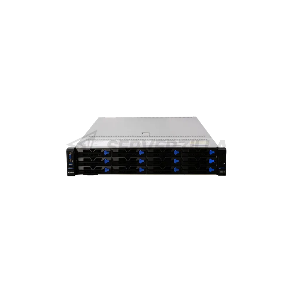 Серверная платформа SNR-SR2412LS Rack 2U, 2xXeon LGA4677, 32xDDR5/5600MHz(upto 8TB), 12xHDD LFF/SFF SATA/SAS + 2xSFF rear, 2x M.2 (2280 / 22110), noRAID, 8xPCIe 5.0/4.0, 2x1300W, Rails — фото 2