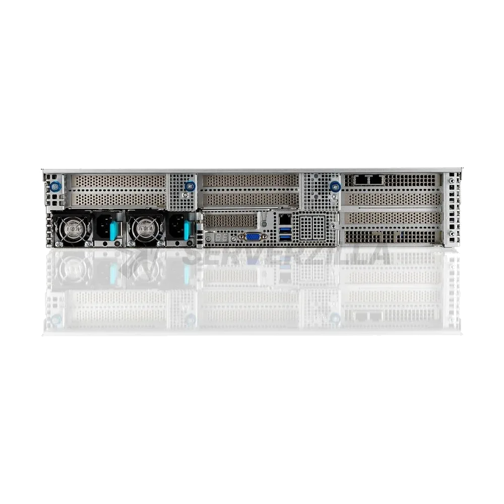 Платформа системного блока ASUS RS720A-E11-RS24U 6x SFF8643 (SAS/SATA)+ 4x SFF8654x8 (support 24xNVME with expander) on the backplane, 2x 10GbE (Intel x710), 2x 1600W — фото 8