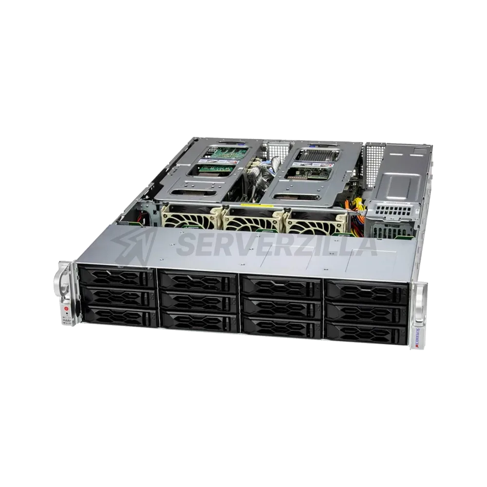 Серверная платформа Supermicro SuperServer 621C-TN12R
