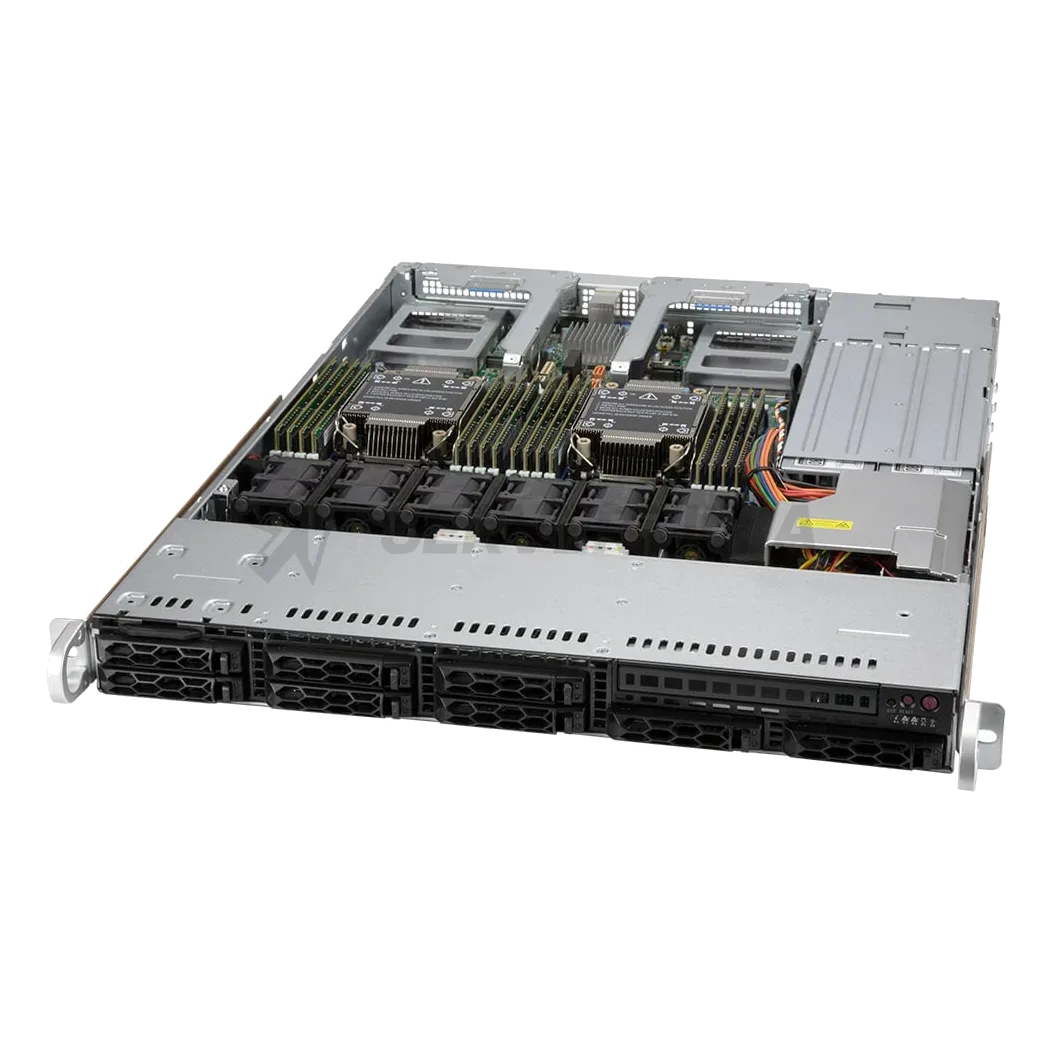 Supermicro 0000000402 122XQ0816R-240064 (1U/120C-TR/2x4314/64GB/3108-8iCV/2x1920GBSATA/2x480GBM.2/2x10GbE/2xPSU/RMKit)