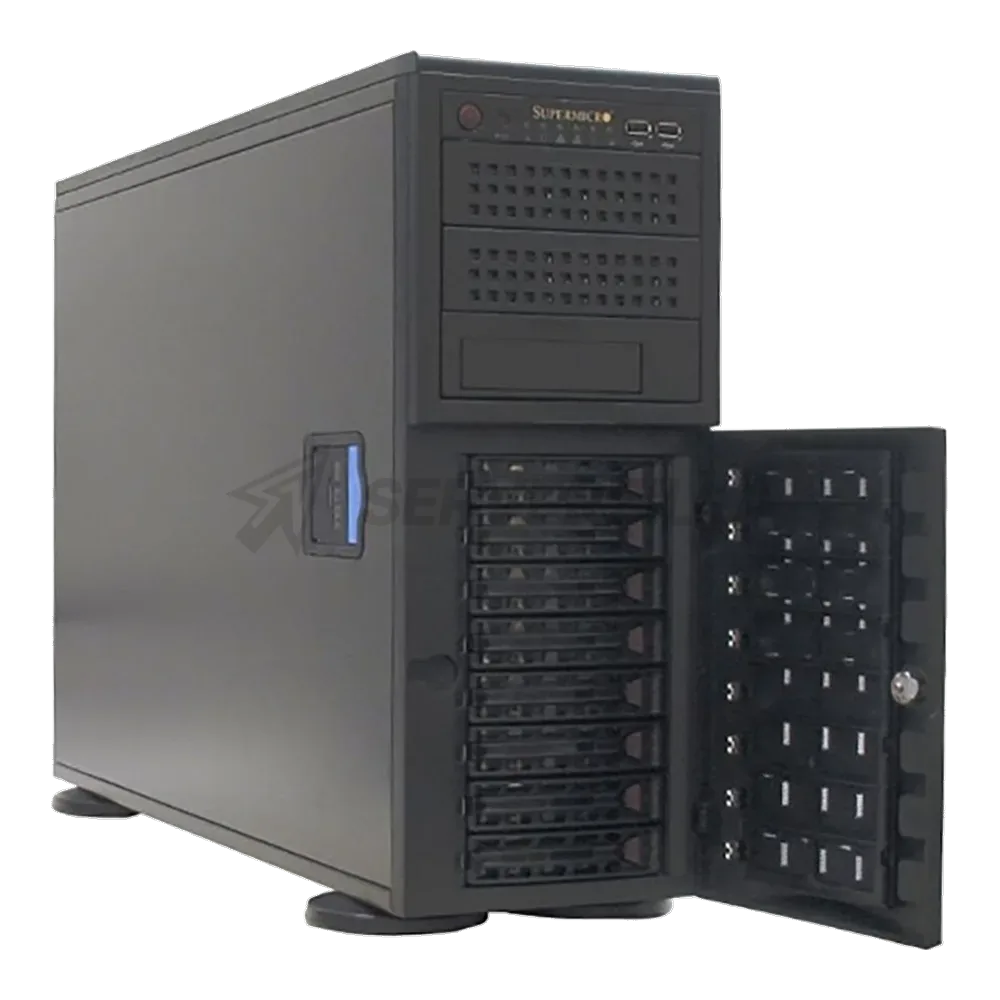 Корпус SuperMicro CSE-745BAC-R1K28B2 Tower/4U, E-ATX, 1280 W  80 Plus Platinum, 8x 3.5», 3x 5.25» — фото 2