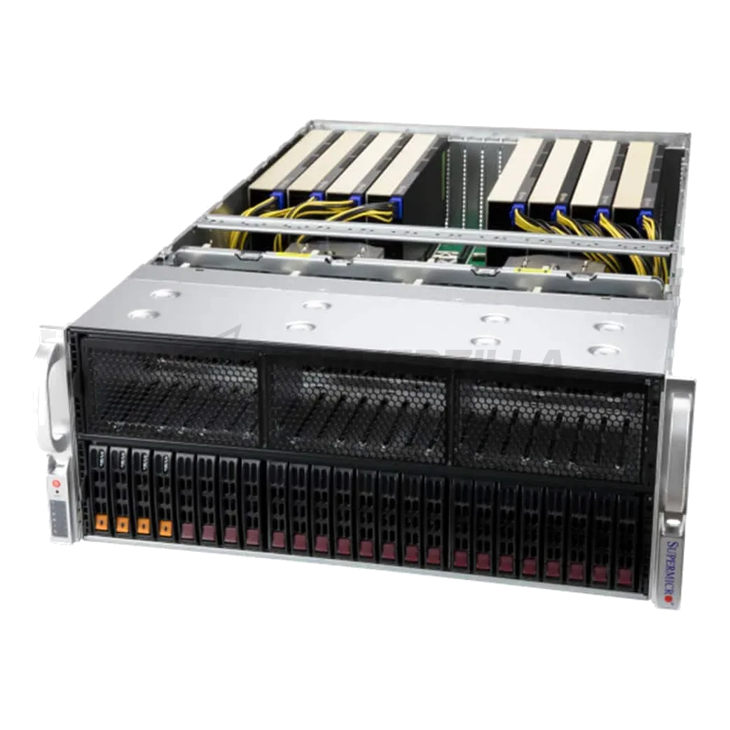 Supermicro 0000002291 (4U/4125GS-TNRT/2x9654/256GB/2x2TB/RTXPRO600-300W/2x1GbE/2PSU/RMKit)