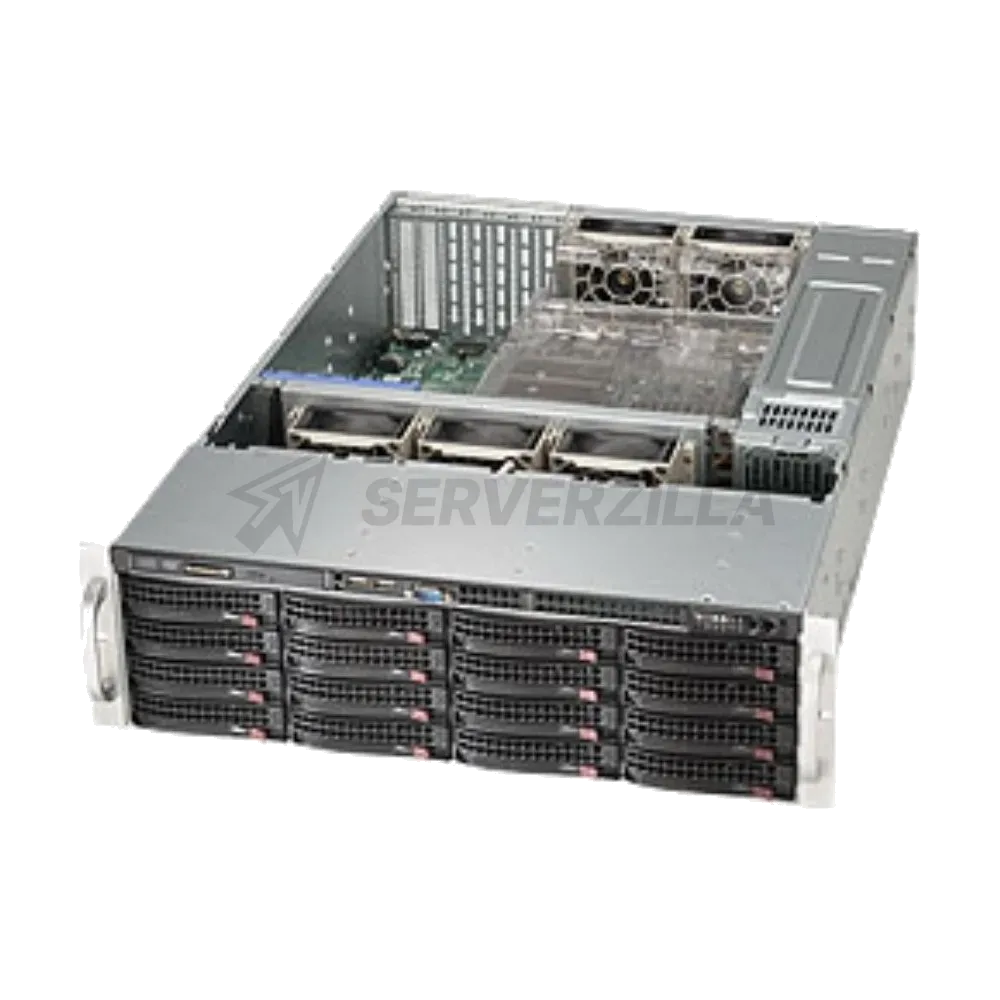 Корпус серверный SuperMicro Bad Pack CSE-836BE1C-R1K23B Black 16xHotSwap SAS/SATA, WIO 1200W HS 3U RM (268900) bp