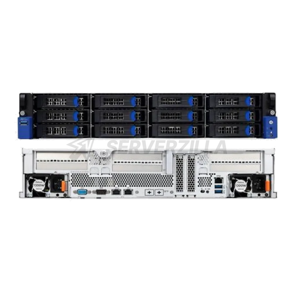 Платформа системного блока Tyan B7102T76V12HR-2T-N 2U, TN76, C621, 2 LGA3647 Intel Xeon Scalable 12 3.5" Hot-Swap bays,1+1 1,200W RPSU, 80+Platinum, for NV GPU cards 2U 2GPU 2 10GbE RJ-45 — фото 4