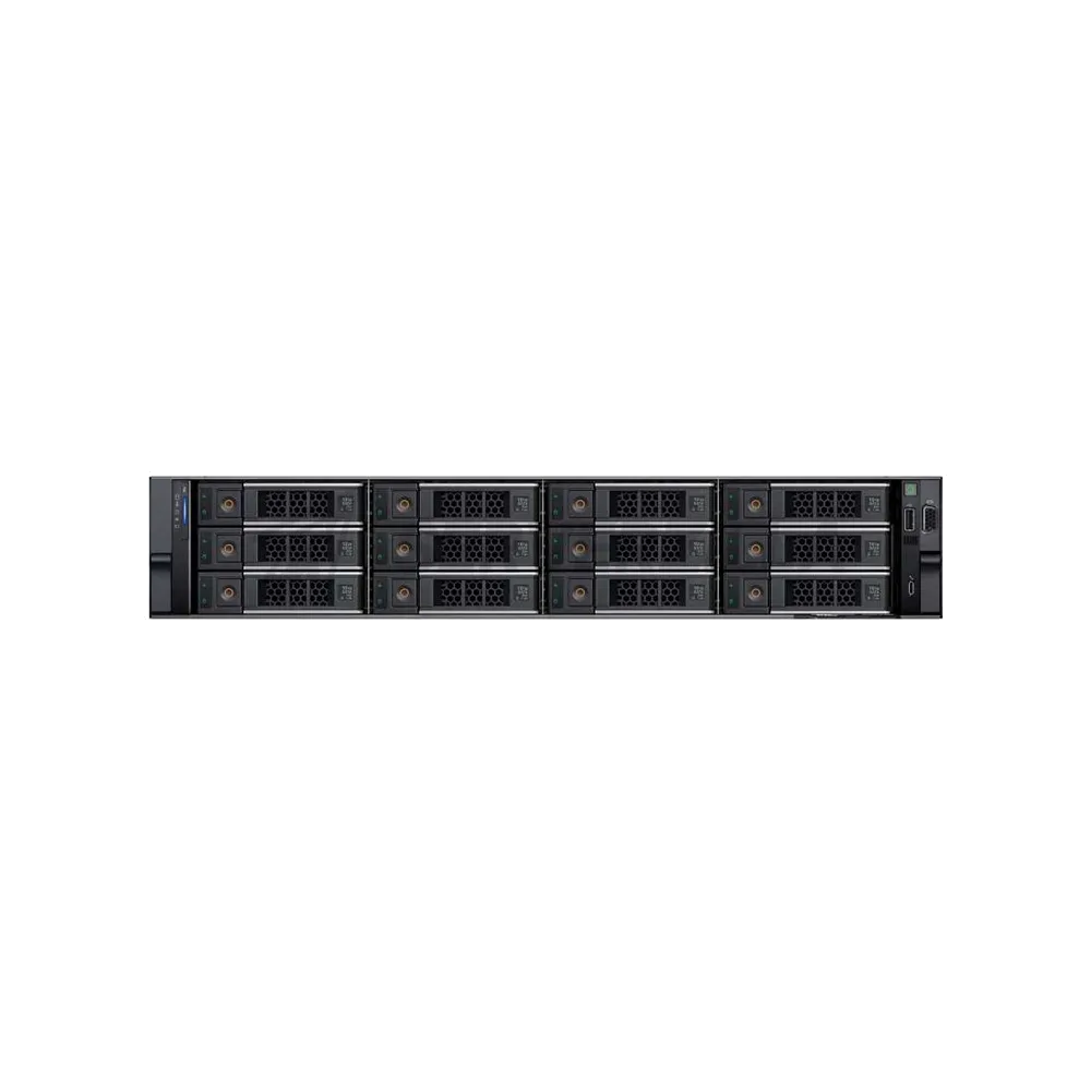 Шасси серверное DELL PowerEdge R760 2U/ 12LFF + 4SFF NVMe/2xHS ALL CPU/ H755/ 2xGE/ 6VHPerf Fan/RC6/ bezel/noTPM/IDRAC9 ent/rails/1YWARR(210-BDZY)