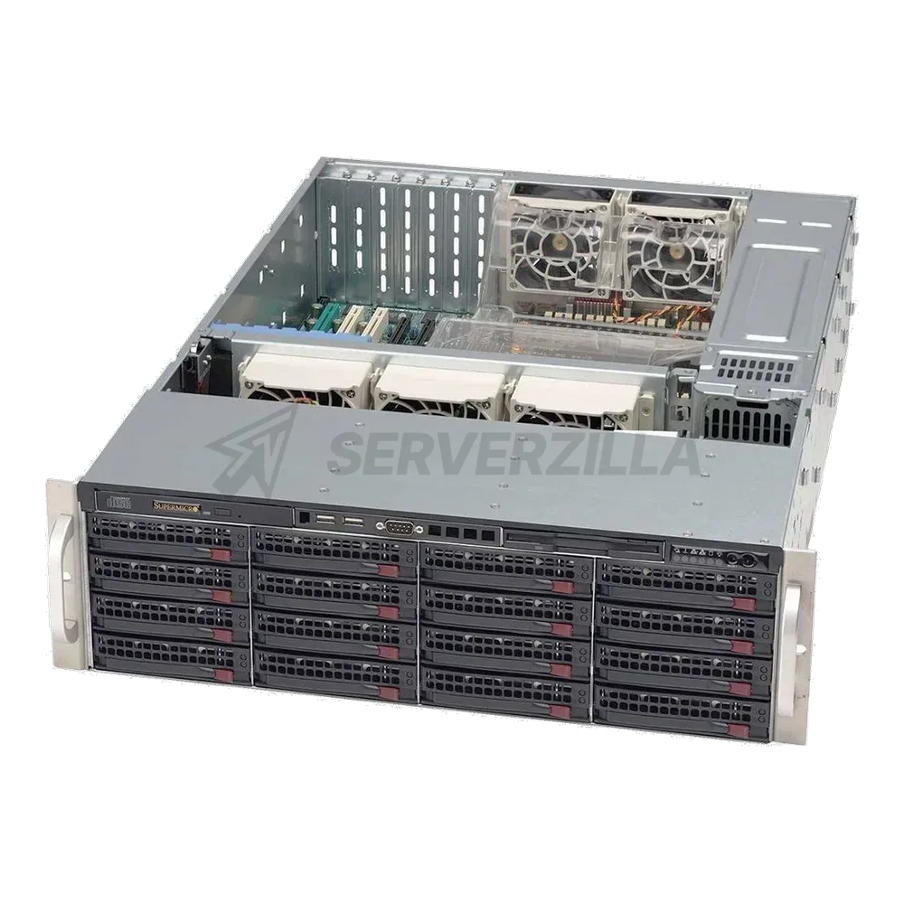 Корпус SuperMicro CSE-836BE1C-R1K03B Black 3U SC836 Chassis W/ single SAS3 Expander Redundant (176038) — фото 3
