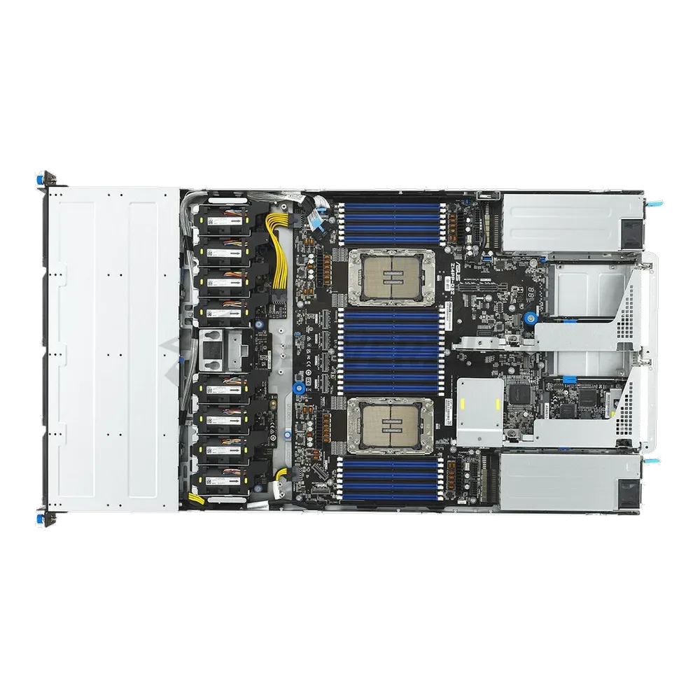 Сервер Crusader Squire 1260R (Rack 1U, 2xXeon 6515P (16.0C/32T, 2.3 GHz, 72 MB), 4x64GB DDR5 DIMM ECC reg., 2x1.92TB U.2 NVMe, 2x2000W, No OS, WB3) — фото 6