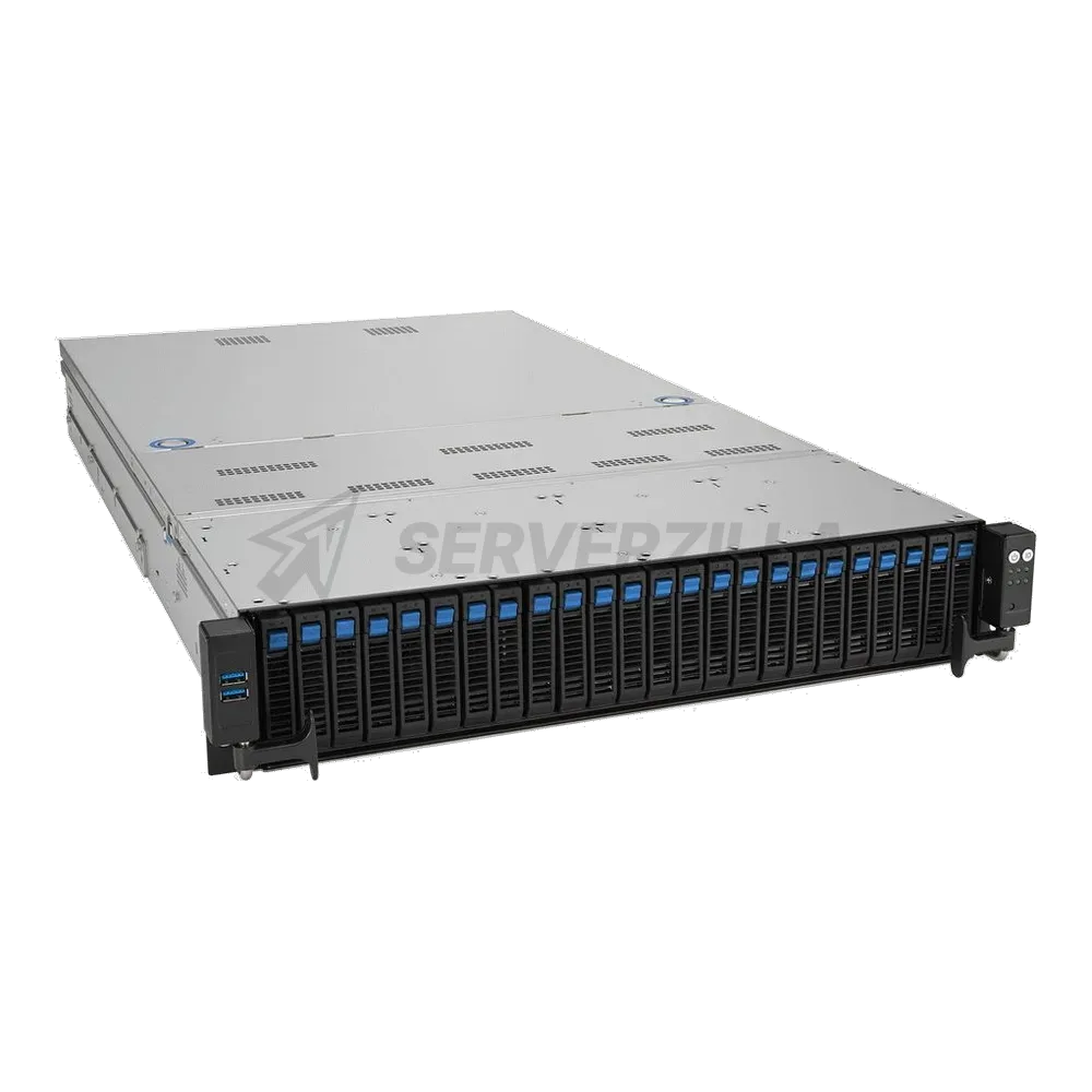 Сервер Crusader Squire 2250R (Rack 2U, 2xXeon Gold 5520+ (28C/56T, 2.2 GHz, 52 MB), 8x32GB DDR5 DIMM ECC reg., 16x1.92TB SSD SATA, 9560-16i + CVM, 2x10Gb/s RJ-45, 2x2600W, No OS)