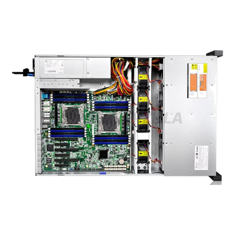 Gooxi RMC4136-670-HSE-D 4U 36x 3.5" (2.5"); 2x 2.5" rear SAS/SATA; 12Gb/s SAS expander 24+12 bay (3xSFF-8643);  MB EEB/CEB/ATX/Micro ATX; 7x LP slots;  2x1300W (EU power cables), rail — фото 3