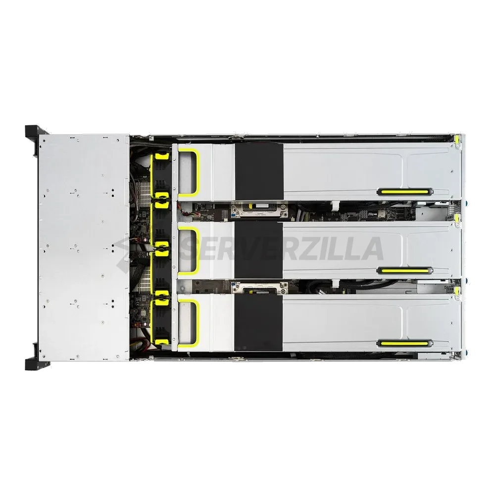 Платформа системного блока ASUS RS720A-E11-RS24U 6x SFF8643 (SAS/SATA)+ 4x SFF8654x8 (support 24xNVME with expander) on the backplane, 2x 10GbE (Intel x710), 2x 1600W — фото 5