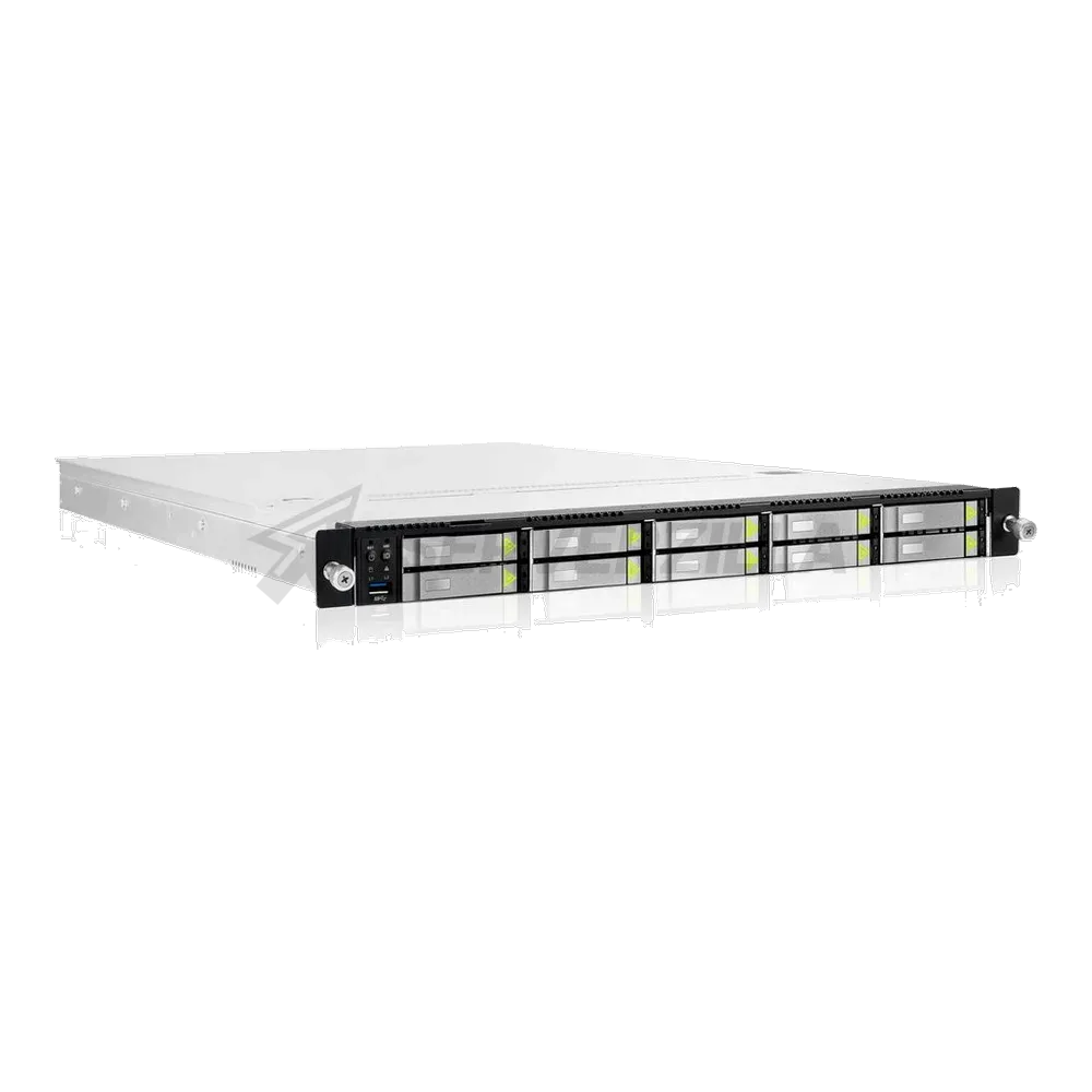 Корпус In-Win Компьютерный IW-RS110-07 2*750W, AcBel R1BA2751A, with UL62368*2/PDB AcBel R1BU4751A/FAN 4056mm*6/SLIMSAS *10 BP/2.5"/3.5" hot-swap HDD tray (gray color) *10/EAR SET - ear+plastic holder/handle/28"RAIL/power cord*2/I/O shield universal/ Riser Card for 1Uxx-07series, PCIe Gen3 x 1