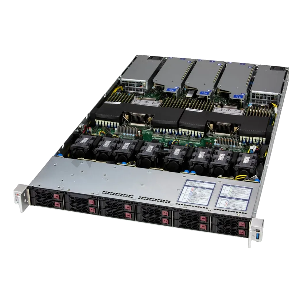 Серверная платформа 1U Supermicro SYS-122C-TN