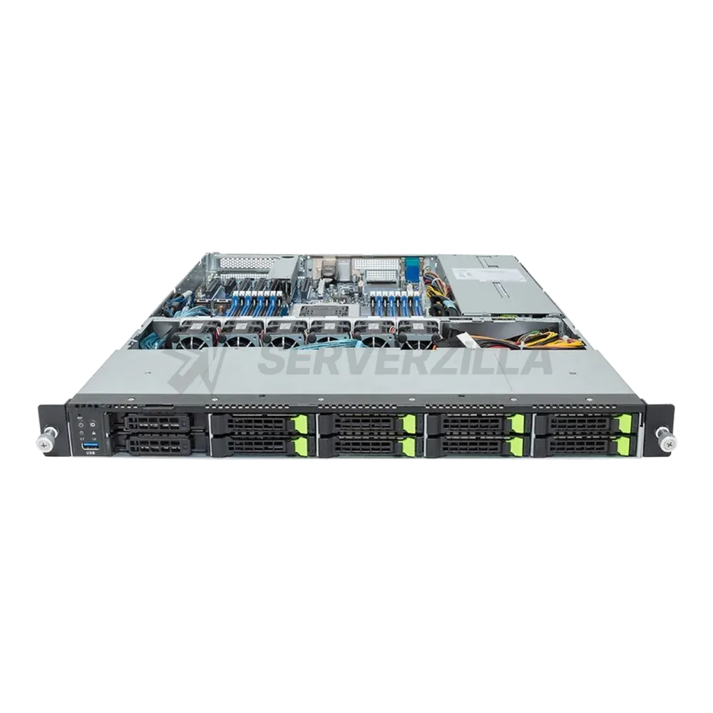 Платформа системного блока Gigabyte 1U Server GBT With Q80-33 R152-P33 — фото 2