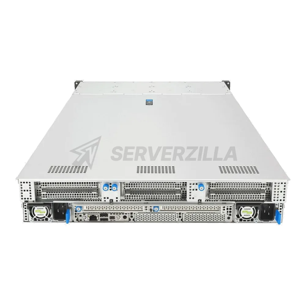 Сервер Crusader Squire 2255R (Rack 2U, 2xEpyc 9535 (64C/128T, 2.5 GHz, 256 MB), 12x64GB DDR5 DIMM ECC reg., 4x3.84TB U.2 NVMe, 2x25Gb/s SFP28, 2xL40S 48 Gb, 2x3200W, No OS) — фото 7