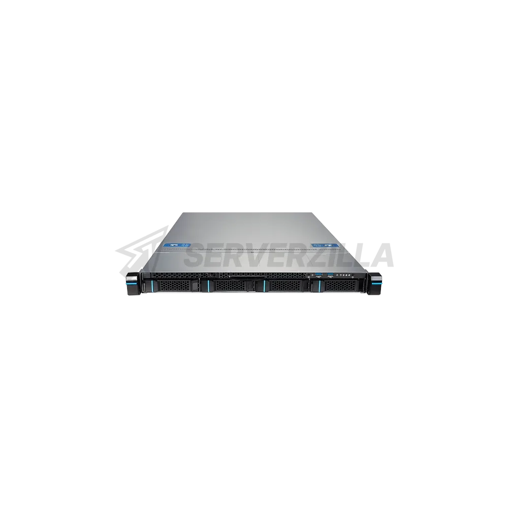 Серверная платформа MSI S1102-02 Rack 1U, 1xAM5 (EPYC 4004/4005,Ryzen 7000/9000), 4xDDR5/5200(192GB), 4xSATA HS+2x2.5in int, 2xM.2 2280/22110 PCIe4x4, 1xPCIe4 x16 FHHL, 2x10GbE+Mgmt, noRAID, 2x450W, Rails