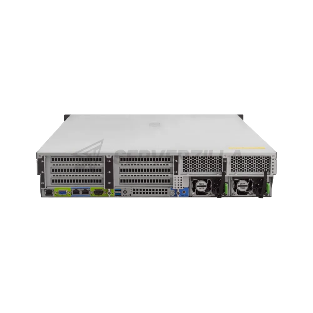 Серверная платформа SNR-SR2308RS  Rack 2U,2xXeon FCLGA4189(upto TDP 270),32xDDR4/3200MHz(upto 12TB),8xHDD LFF/SFF SATA,noRAID,upto2xM.2,3xPCIx8 riser,2x1GBaseT,2x800W — фото 2
