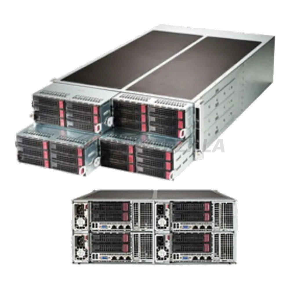 Платформа системного блока SuperMicro SYS-F628R3-RTB+, X10DRFR F424AS-R1K28BP Rear HDDs