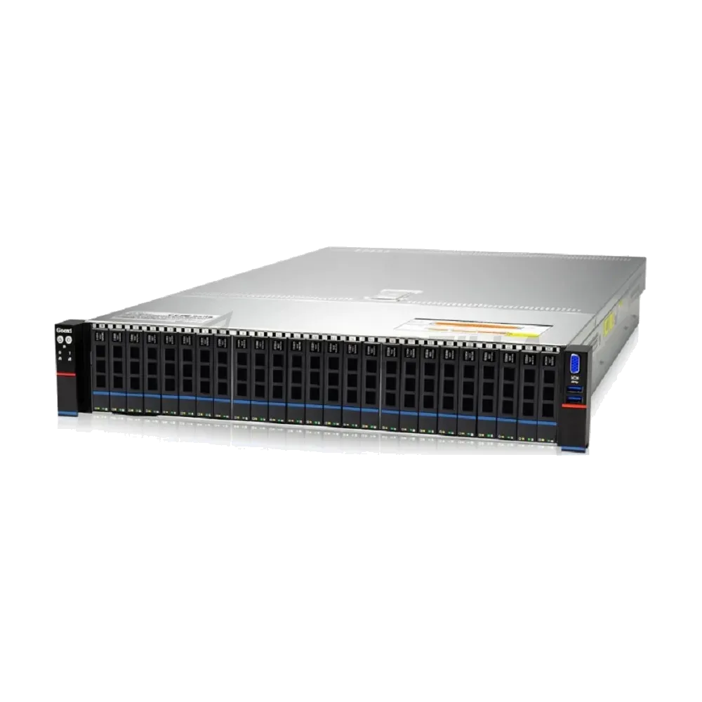 Сервер в сборе / SL201-D25RE-G3 (bundle1) / SL201-D25RE-G3 (bundle1):2U / 2x Xeon Gold 6326 /4x DDR4 16GB RDIMM 3200 / 2x SSD SATA 480GB,2.5" /RAID 0/1/10/5/50/6/60 1GB/ 1xLSICVM02 1Gb / 2x 800W Power