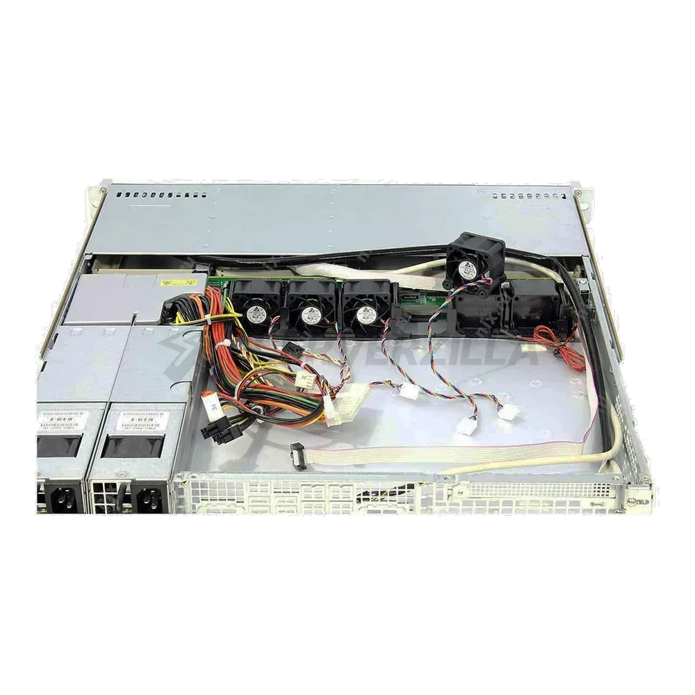 Корпус SuperMicro CSE-813MTQ-R400CB Black 1U SC813MTQ W/ Redundant 400W — фото 4