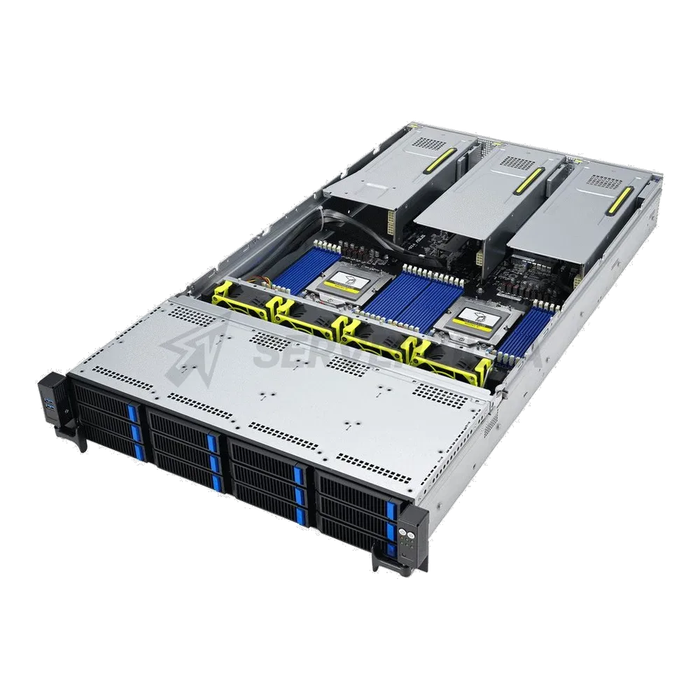 Платформа системного блока ASUS RS720A-E12-RS12/26R2/WOS/WOA/WON/WOM/WONCRD/WORCRD/EU(90SF02E1-M005U0) — фото 2