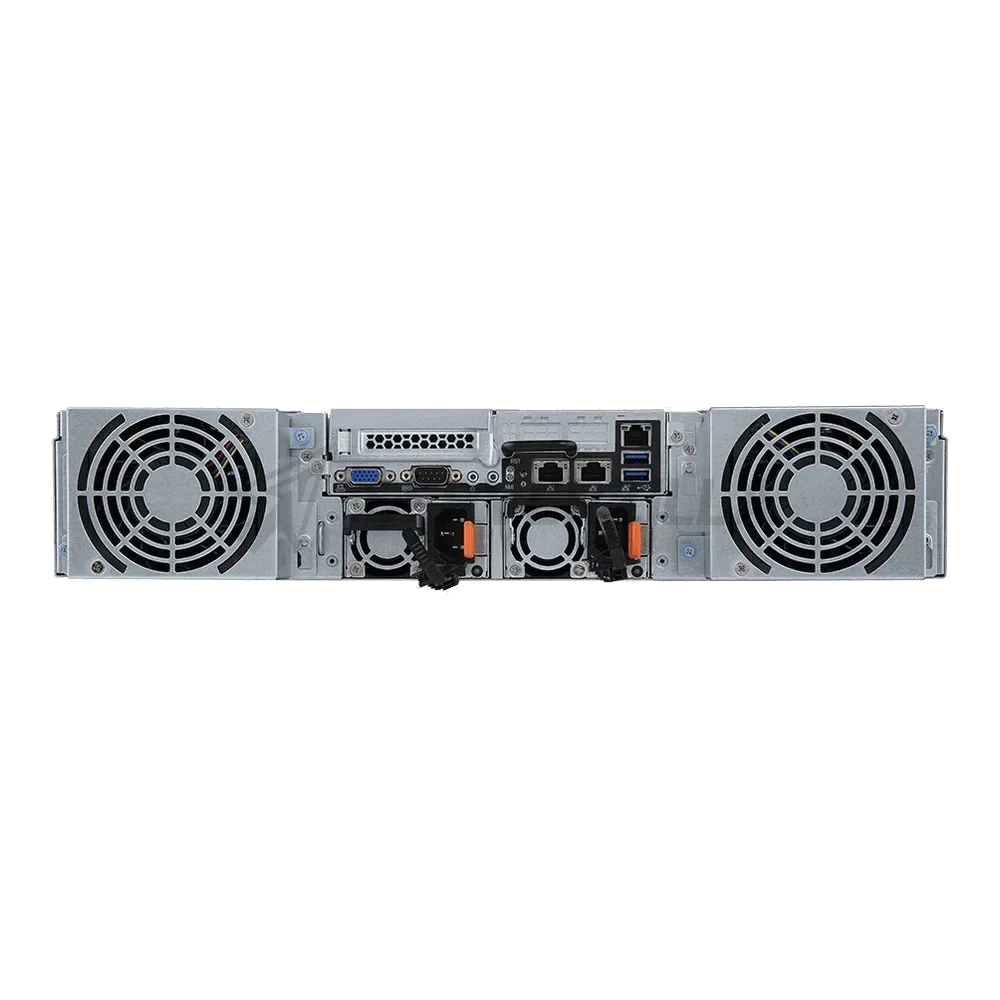 Платформа системного блока Gigabyte G250-G52 2U HPC Server - 8 x GPGPU Card Slots 2x E5-2600V4, 24 x RDIMM ECC DDR4 slots, 2 x GbE LAN «ports (Intel® I350-AM2), 8 x 2.5» hot-swappable HDD/SSD bays, 80 PLUS Platinum 2000W redundant PSU (1+1)» — фото 5