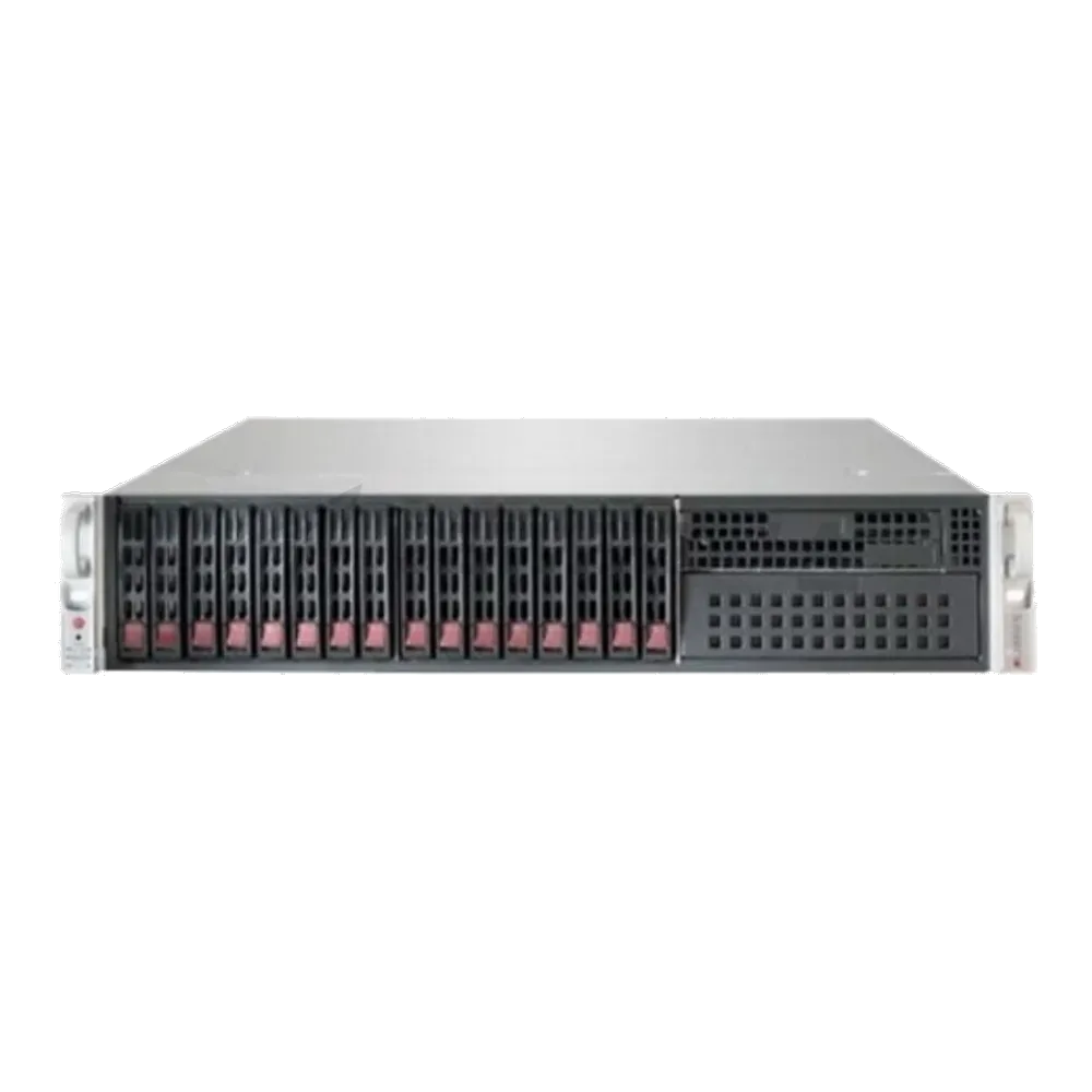Платформа системного блока SuperMicro SYS-2028R-TXR Intel® Xeon® processor E5-2600 v4/ v3 Dual Socket R3 (LGA 2011) 16x 288-pin DDR4 DIMM slots Intel® C612 chipset SATA3 (6Gbps) with RAID 0, 1, 5, 10 Intel® i350 Dual Port Gigabit Ethernet