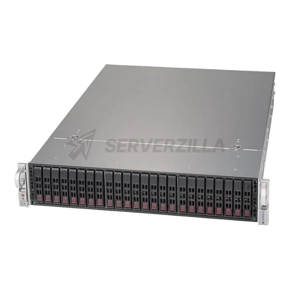 Корпус SuperMicro CSE-216BE1C-R741JBOD 2U SC216B 24 Drive 2.5" JBOD w/ Single Expander,Redundant 740 2U, 89x437x630 мм