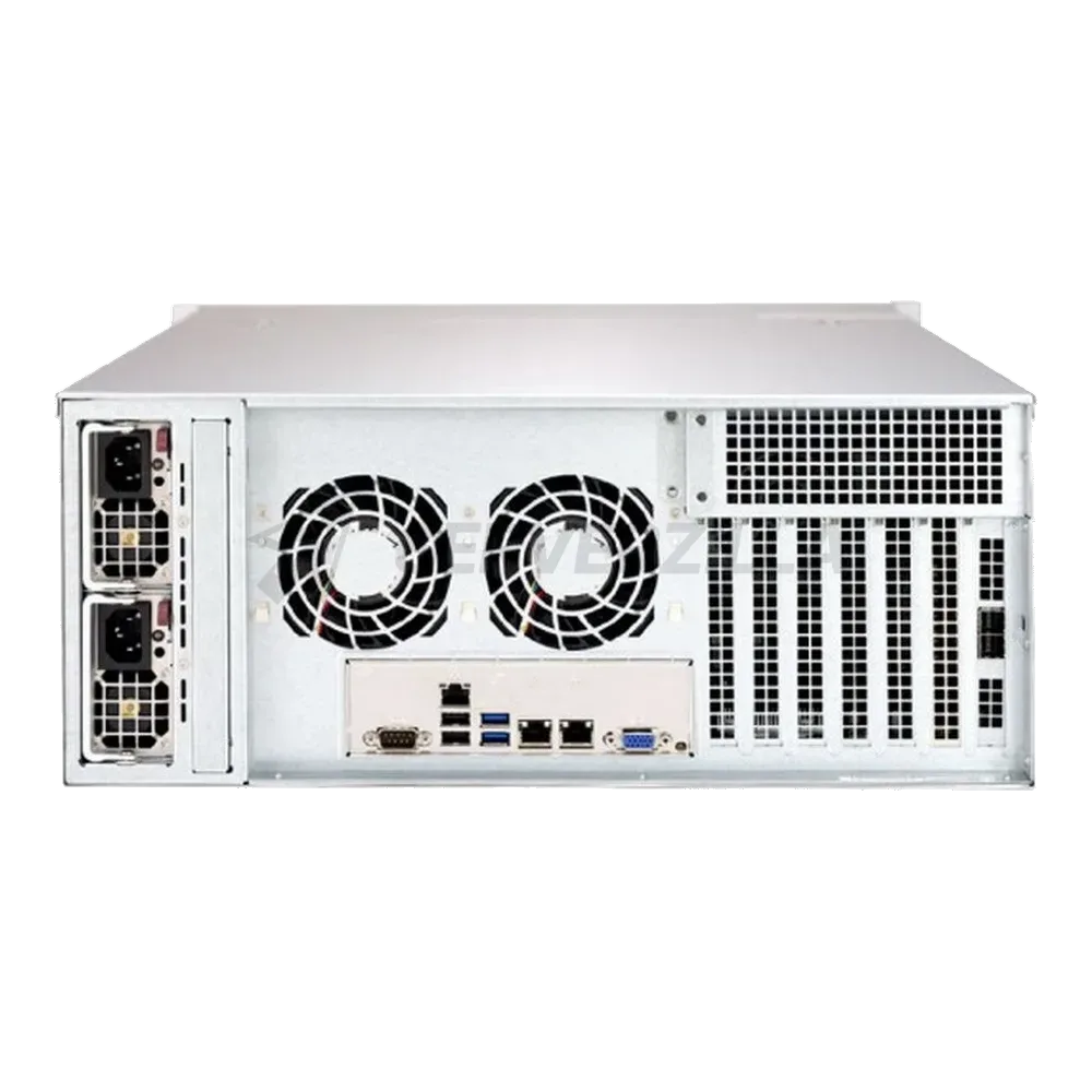 Платформа системного блока SuperMicro SSG-6049P-E1CR24L 4U, 2xLGA3647, 16xDDR4, 24x3.5 SAS/SATA, 2x2.5 SATA Rear, CSE-847BE1C4-R1K23LPB, X11DPH-T, SAS LSI3008, 2x10GBase-T, 3xPCIE x16, 2xPCIEx8 (slot 2&3 occupied by SAS controller), 2x1200W — фото 2