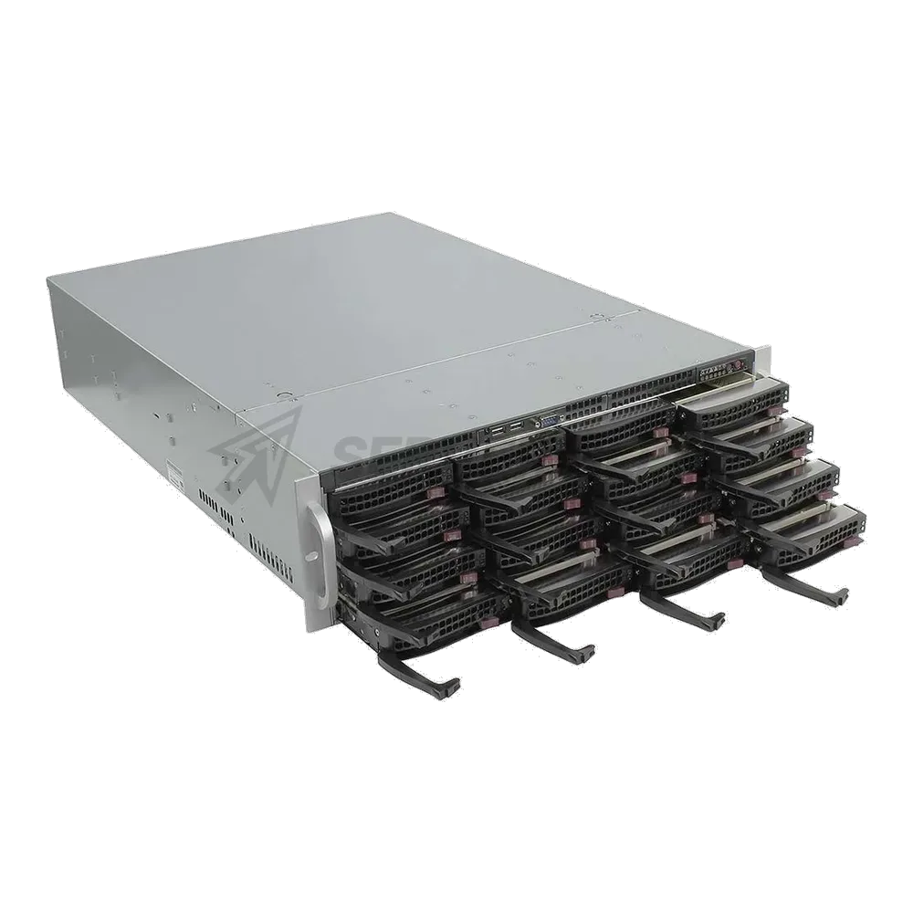 Корпус SuperMicro CSE-836BE1C-R1K03B Black 3U SC836 Chassis W/ single SAS3 Expander Redundant (176038) — фото 4