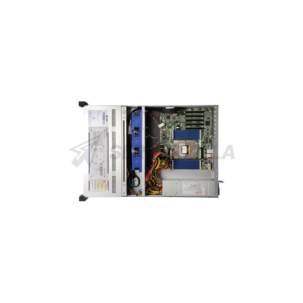 Серверная платформа SNR-SR2412LE-S Rack 2U, 1xAMD EPYC SP5, 12xDDR5/6400MHz(upto 3TB), 12xHDD LFF/SFF SATA/SAS, noRAID, 5xPCIe 5.0, 2x1300W, Rails — фото 4