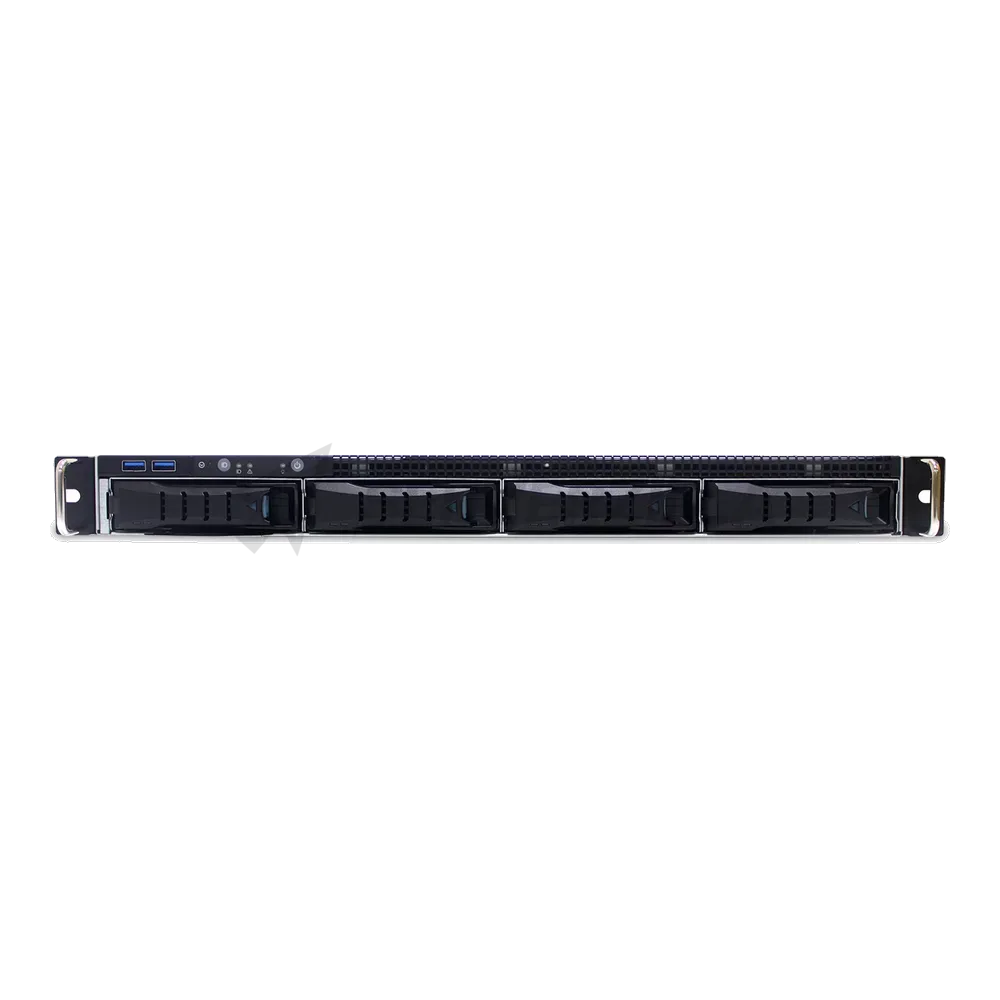 Серверная платформа AIC XP1-S101A602 / SB101-A6 4x3.5" Drive Bay 1U