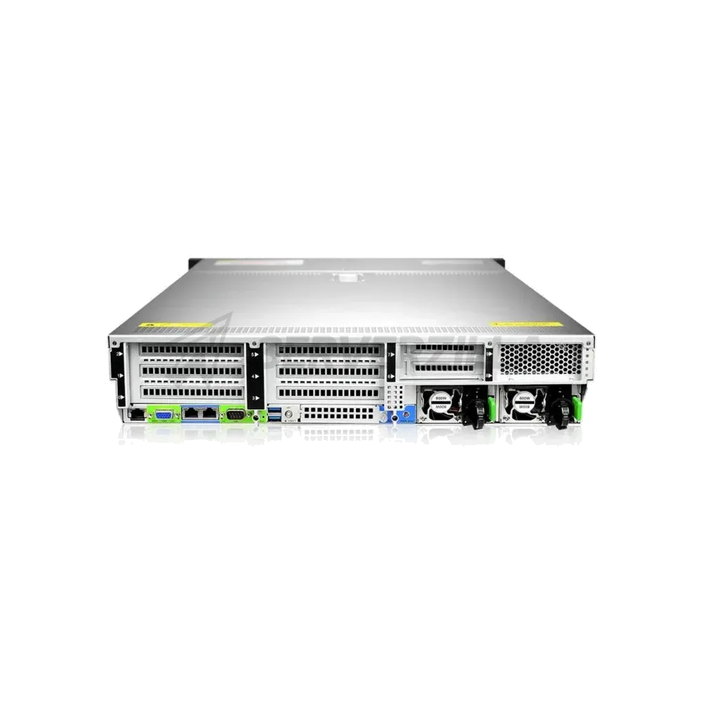 Gooxi SR201-D12R-NV-G2 2U, 2x Socket SP5; 24x DDR5; 12x 3.5" (2.5") SATA/SAS/NVMe;2x 2.5" rear SAS/SATA; 2x 2.5" rear NVMe ; 2х M.2 NVMe 2280; 2xPCIe 5.0x16; 4xPCIe 5.0x8; OCP3.0; 2x1GbE i350; IPMI; — фото 2