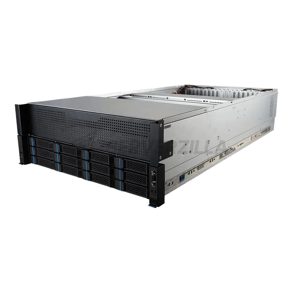 Платформа системного блока MSI G4201RAS8U4-P5 (MSI PN:939-S370-03S) 4U2S 8GPU Intel LGA4677 (up to 350W) — фото 2