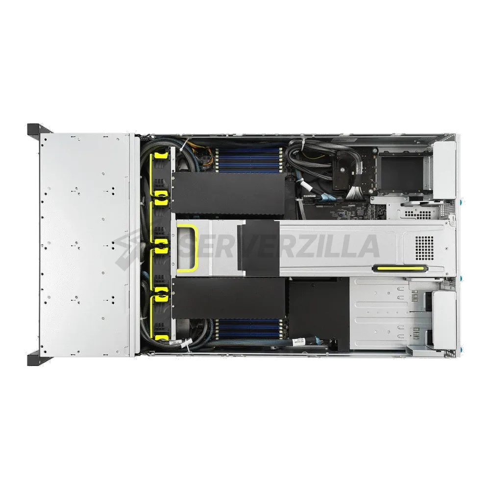 Сервер Crusader Squire 2250R (Rack 2U, 2xXeon Gold 5520+ (28C/56T, 2.2 GHz, 52 MB), 8x32GB DDR5 DIMM ECC reg., 16x1.92TB SSD SATA, 9560-16i + CVM, 2x10Gb/s RJ-45, 2x2600W, No OS) — фото 3