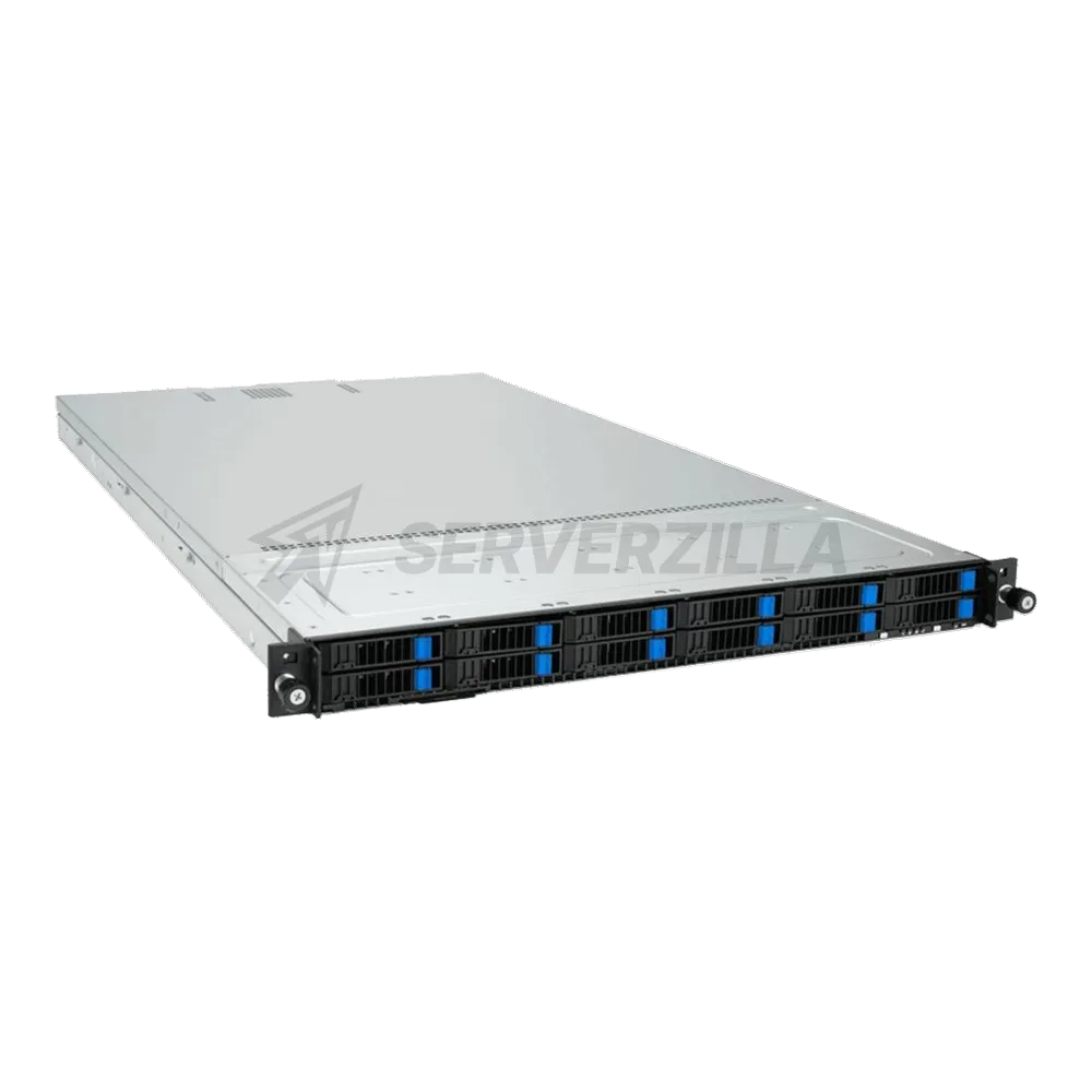 Сервер Crusader Squire 1245R (Rack 1U, 2xEpyc 9754 (128C/256T, 2.2 GHz, 256 MB), 12x64GB DDR5 DIMM ECC reg., 4x3.84TB U.2 NVMe, 2x10Gb/s RJ-45, 2x2600W, No OS) — фото 3