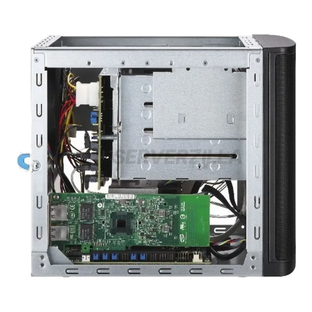 Платформа системного блока SuperMicro «SYS-5029C-T MiniTower, CSE-721TQ-250B2, X11SCL-iF, 4x3.5 HotSwap, 2x2.5, SATA3 RAID 0, 1, 5, 10,» — фото 5