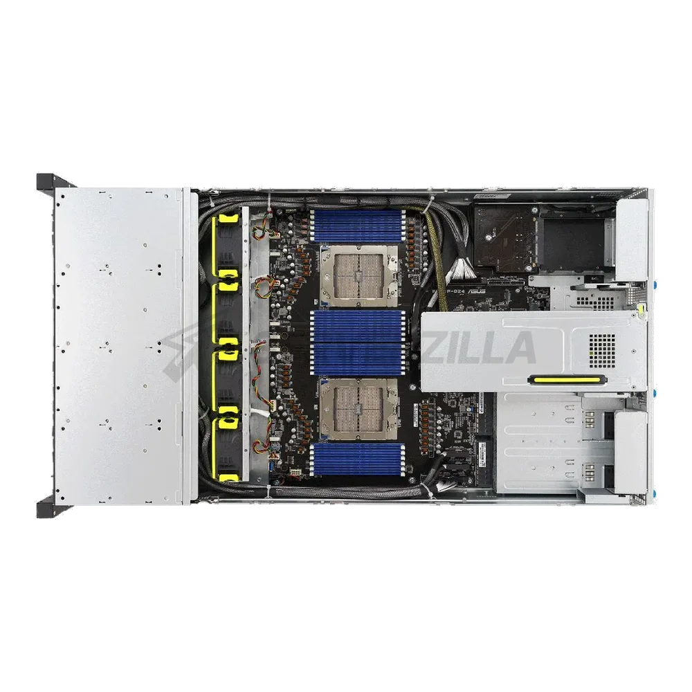 Сервер Crusader Squire 2245R (Rack 2U, 2xEpyc 9454 (48C/96T, 2.8 GHz, 256 MB), 12x64GB DDR5 DIMM ECC reg., 16x1.92TB SSD SATA, 4x3.84TB U.2 NVMe, 9560-16i + CVM, 2x25Gb/s SFP28, 2xRTX A6000 48 Gb, 2x2600W, No OS) — фото 5