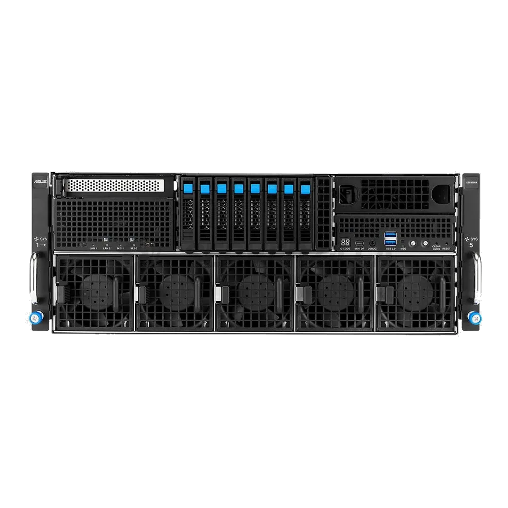 Сервер Crusader Squire 4245R (Rack 4U, 2xEpyc 9374F (32C/64T, 3.9 GHz, 256 MB), 16x128GB DDR5 DIMM ECC reg., 2x1.92TB U.2 NVMe, 9560-16i, 2x25Gb/s SFP28, 8xH200 NVL 141 Gb, 4x3200W, No OS, AIo, WB3/C160994) — фото 4