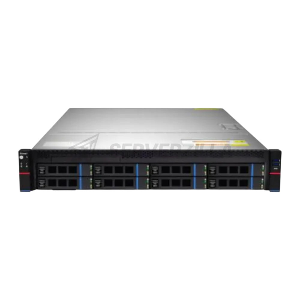 Серверная платформа/ Gooxi ASR201-D08R-NV 2u 8disks dual socket platform based on AMD 7001/7002/7003; with nvme backplane; MB: G2DERO-B, 10*PCIe x16 slot(6*PCIe x8?4*PCIe x16), rear 2*2.5" SAS/SATA;, PSU : 1300W1+1, EU power cables, rail kits