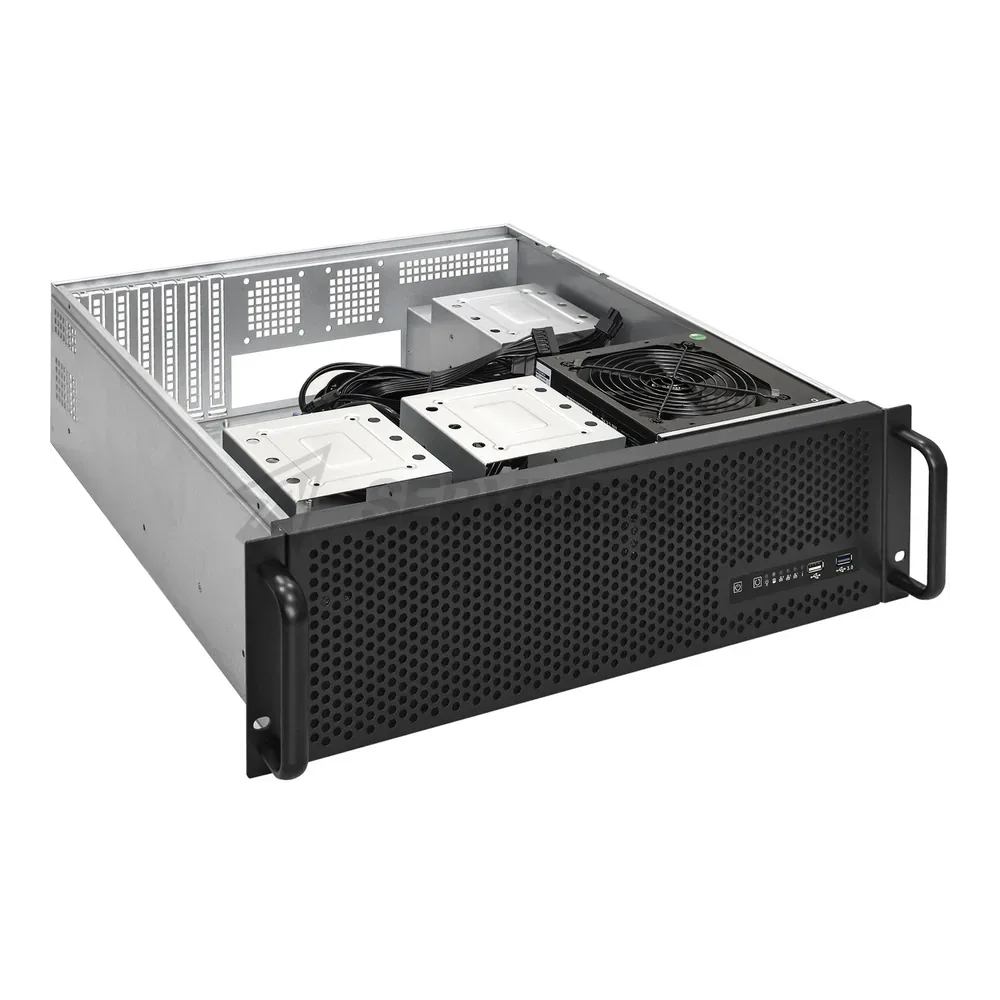 Серверный корпус ExeGate Pro 3U450-09 с БП ServerPRO-1000RADS — фото 2