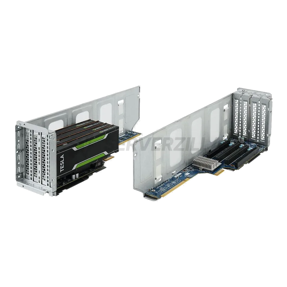 Платформа системного блока Gigabyte G291-2G0 (rev. 100) 2U 16x Single Slot GPU (Tesla T4 only), Dual Intel Xeon Scalable, 24x RDIMM/LRDIMM DDR4, 2x 10Gb/s BASE-T (i550-AM), Aspeed AST2500, 8x 2.5" NVMe/SATA HS HDD/SSD, 2xPCIe Gen3 x16 LPHL, 2x2200W — фото 4