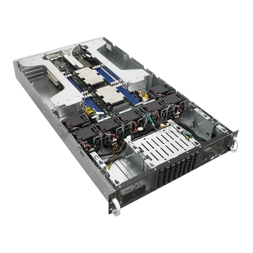Платформа системного блока ASUS ESC4000 G4S up to 165W, 2x SFF8643 on the  backplane, 2x 2200W PSU — фото 2