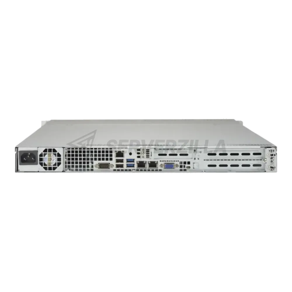 Платформа системного блока SuperMicro SYS-5019P-WT 1U Rackmount  CSE-815TQC-605WB  X11SPW-TF  SATA3; RAID 0, 1, 5, 10 — фото 2