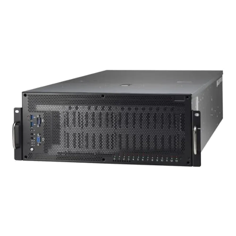 Платформа системного блока Tyan TYAN B7109F77DV14HR-2T-NF FT77D-B7109 4U GPGPU server Intel Dual-Socket Xeon Scalable processors, «DDR4 2666MHz RDIMM x 24 slots, 8 double width PCIe X16 slots, Intel X540 dual port 10Gb RJ45 NIC mezz card x 1, 3200W(2+1) redundant PSU, 2.5» x 14 SATA 6G»